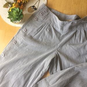 Anthropologie Elevenses Wide Leg Culottes